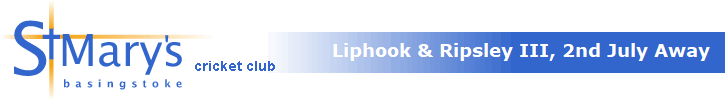 Liphook & Ripsley III, 2nd July Away